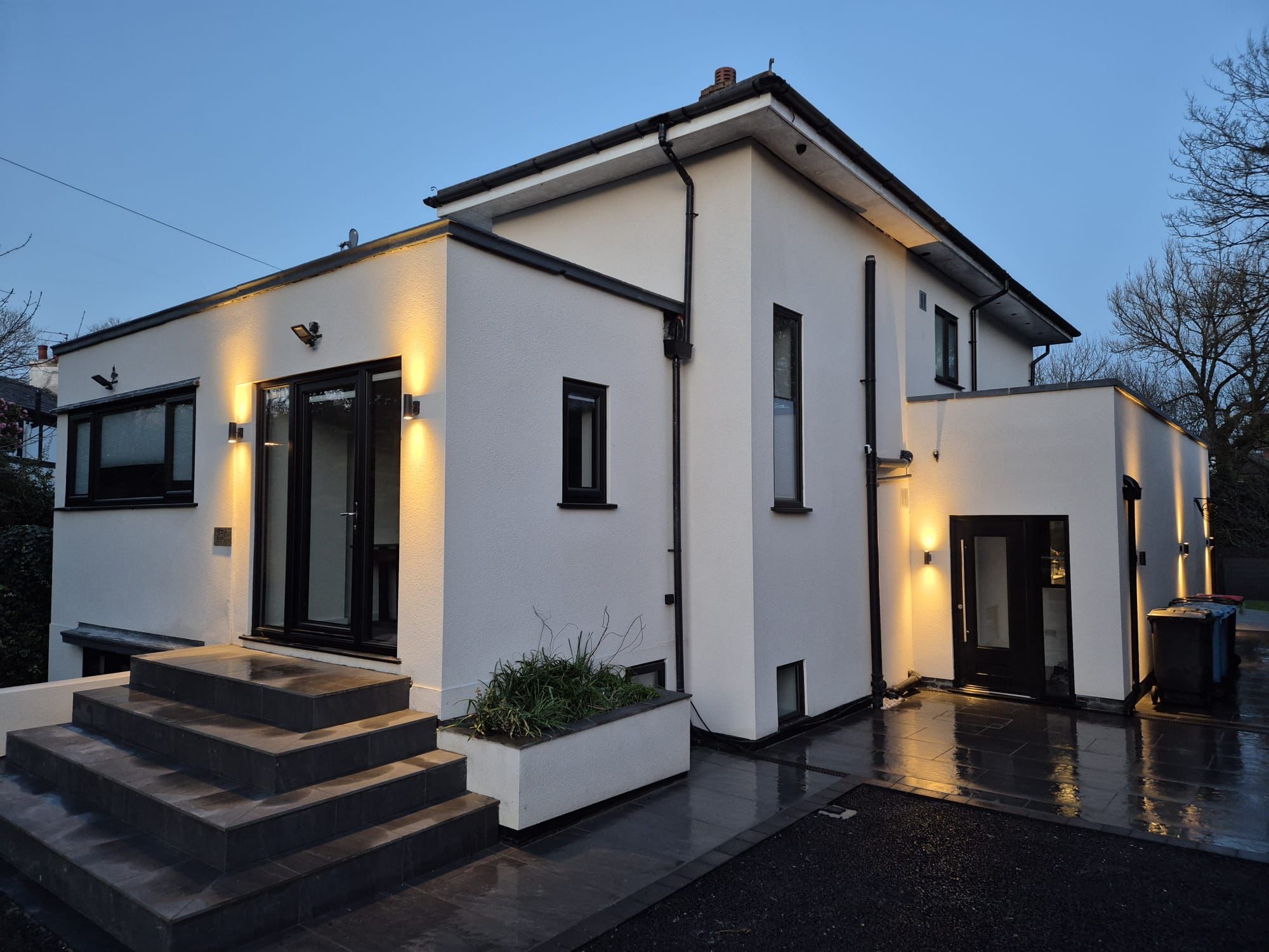 Monocouche rendering project in Manchester